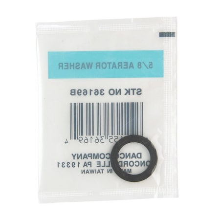 Danco Sealing Washer, Rubber, PlainFinish 36344B